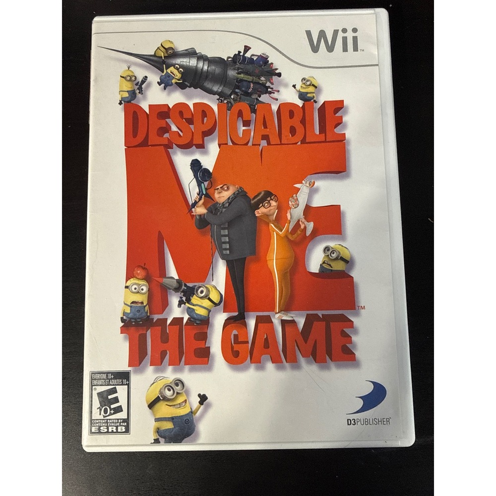Despicable Me The Game Nintendo Wii Video Game D3Publisher E10+